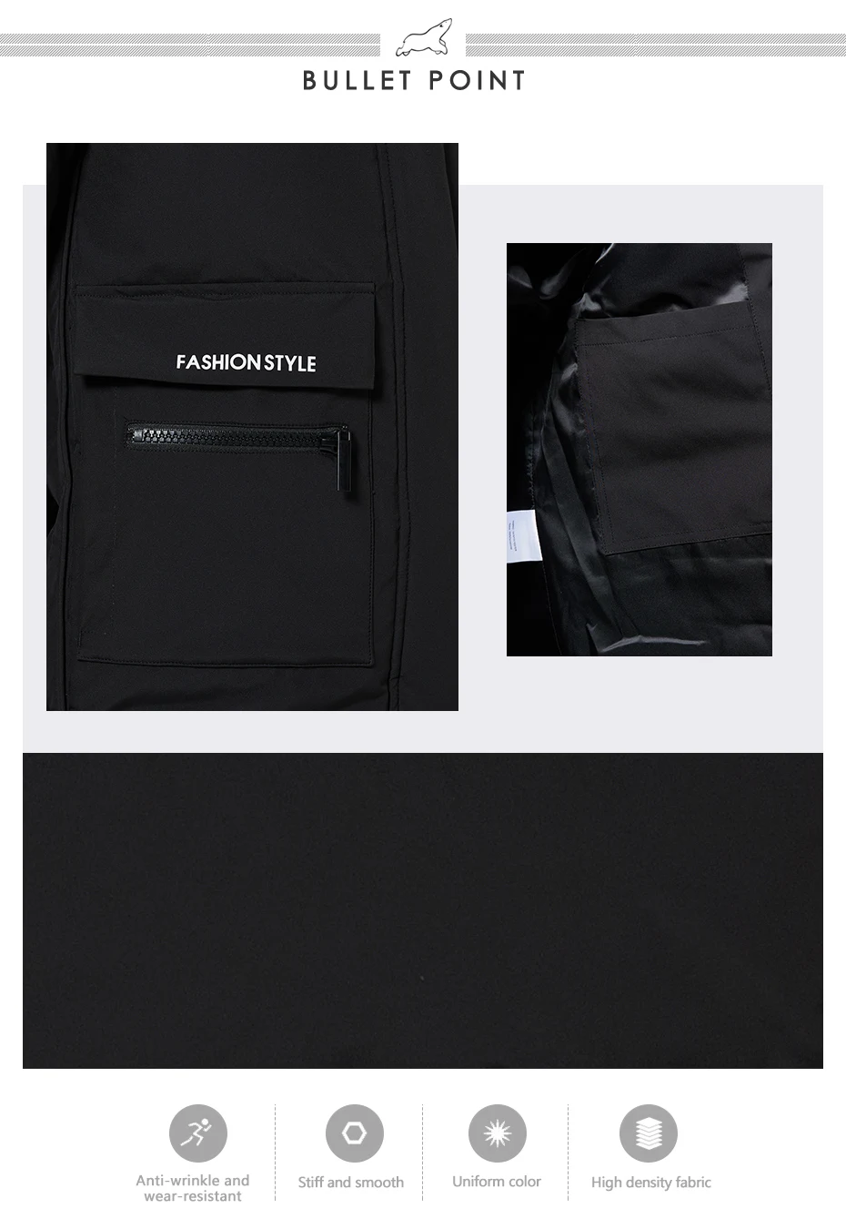 Icebear 2023 Long Coats For Women Big Pockets & Thickened Warm Parka