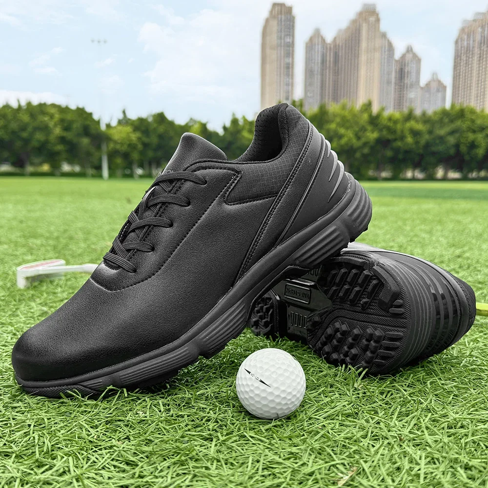 Golf Shoes Men Waterproof Breathable Golfer Sneakers Non-slip Spikeless Sports Shoes Walking Outdoor Footwear