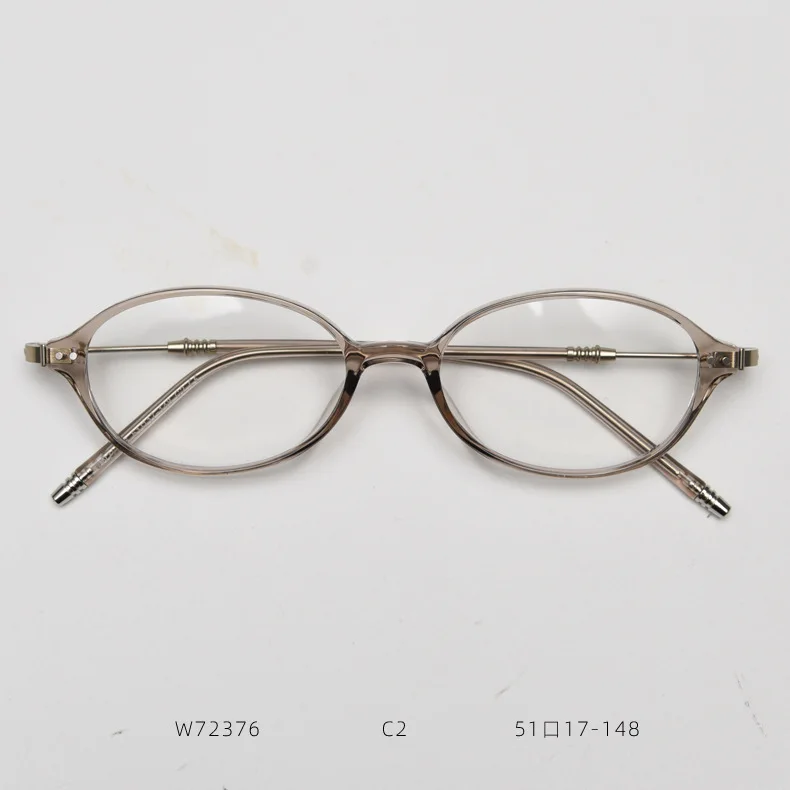 Frauen Oval Brillengestell TR90 Optik Myopie Hyperopie Brillen Rezept Oculos Antireflexion LEICHTGEWICHT Brillen – Detail 11