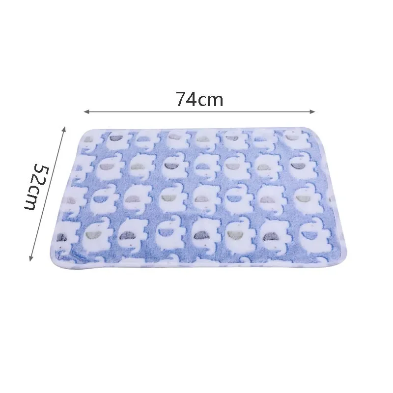 Cartoon Baby Blanket Cute Elephant Baby Products Newborn Elephant Air Conditioning Quilt Infant Bedding Swaddle Wrap Blanket 2