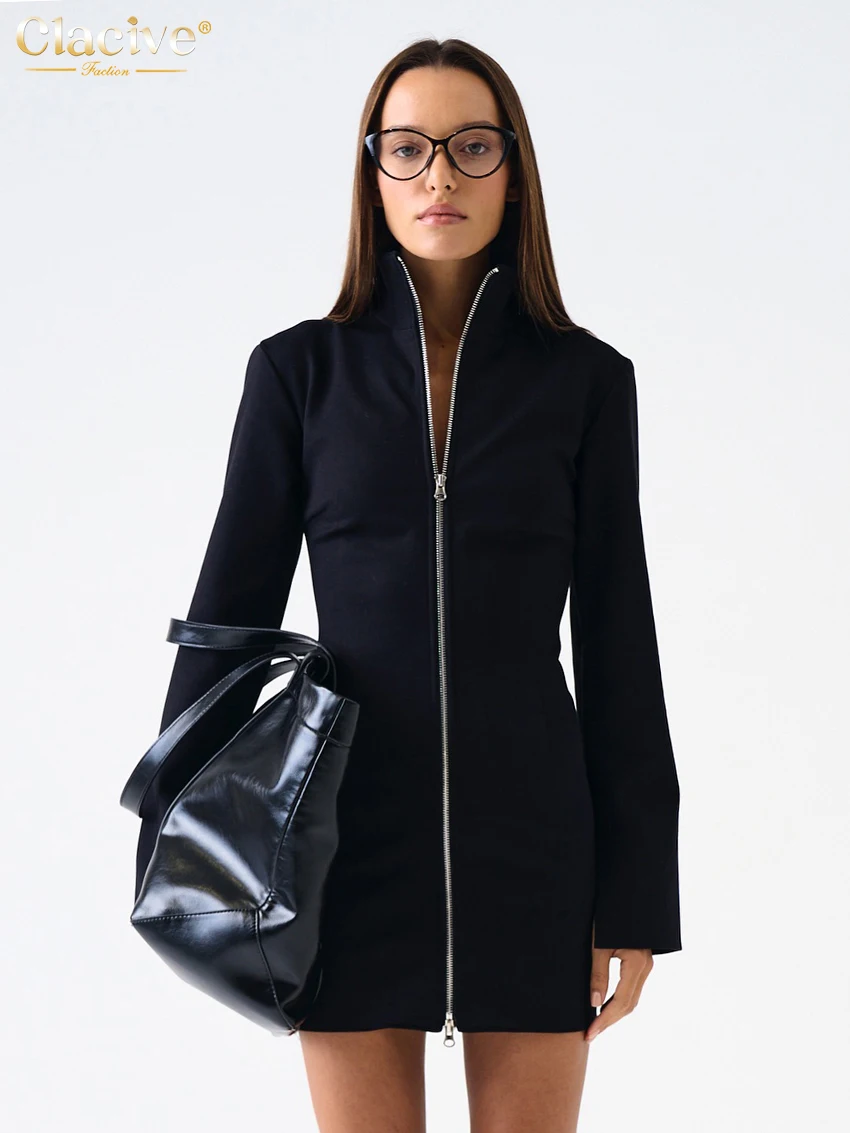 Black Women‘s Dress S576
