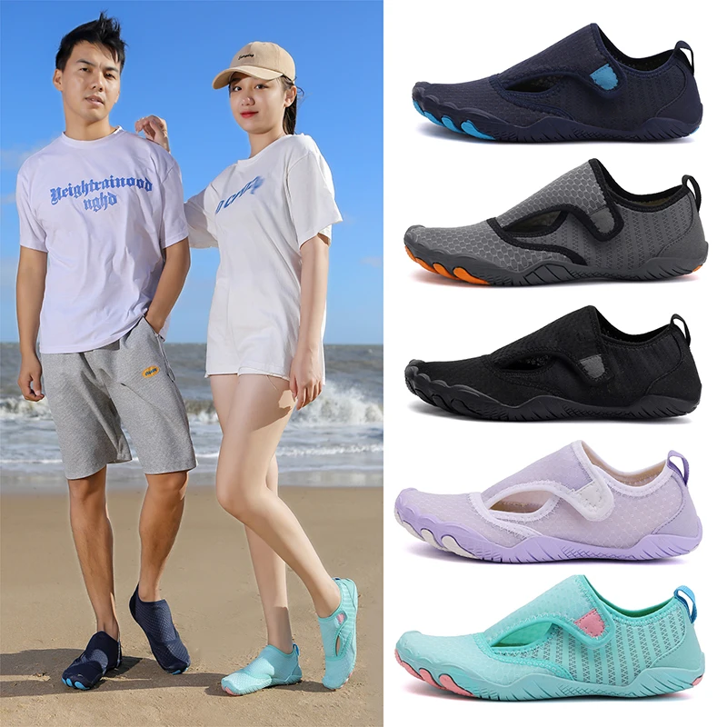 Men Breathable Swimming Aqua Shoes Women Barefoot Upstream Shoes Hiking Wading Sports Quick Dry River Sea Water Sneaker