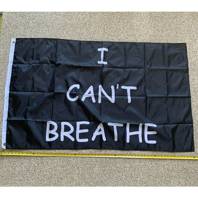 

Black Lives Matter Flag FREE SHIPPING I can't Breathe Biden Trump BLM 3x5 Flag yhx0327