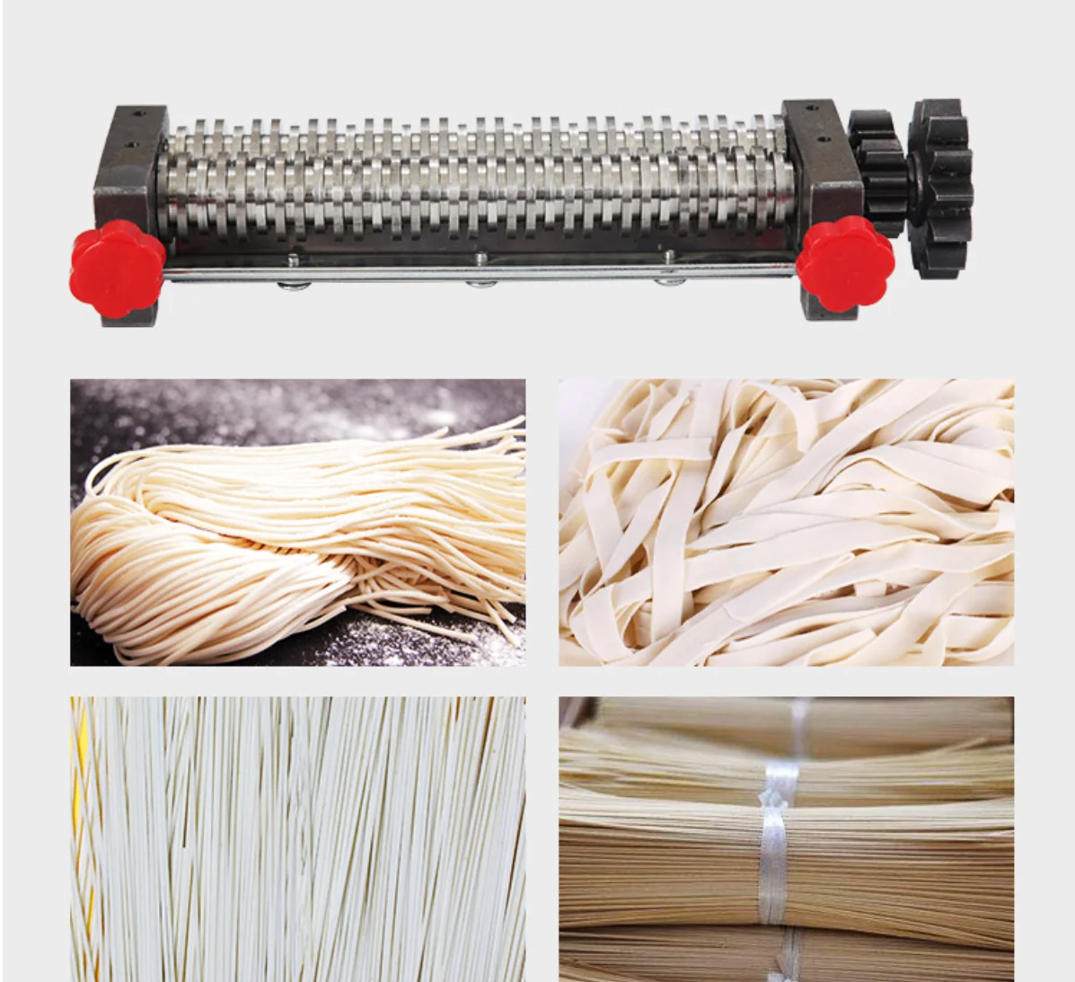Manufacturer Supplier Automatic Noodle Making Machine Home Use Table Top Dough Sheeter Mini Noodle Maker