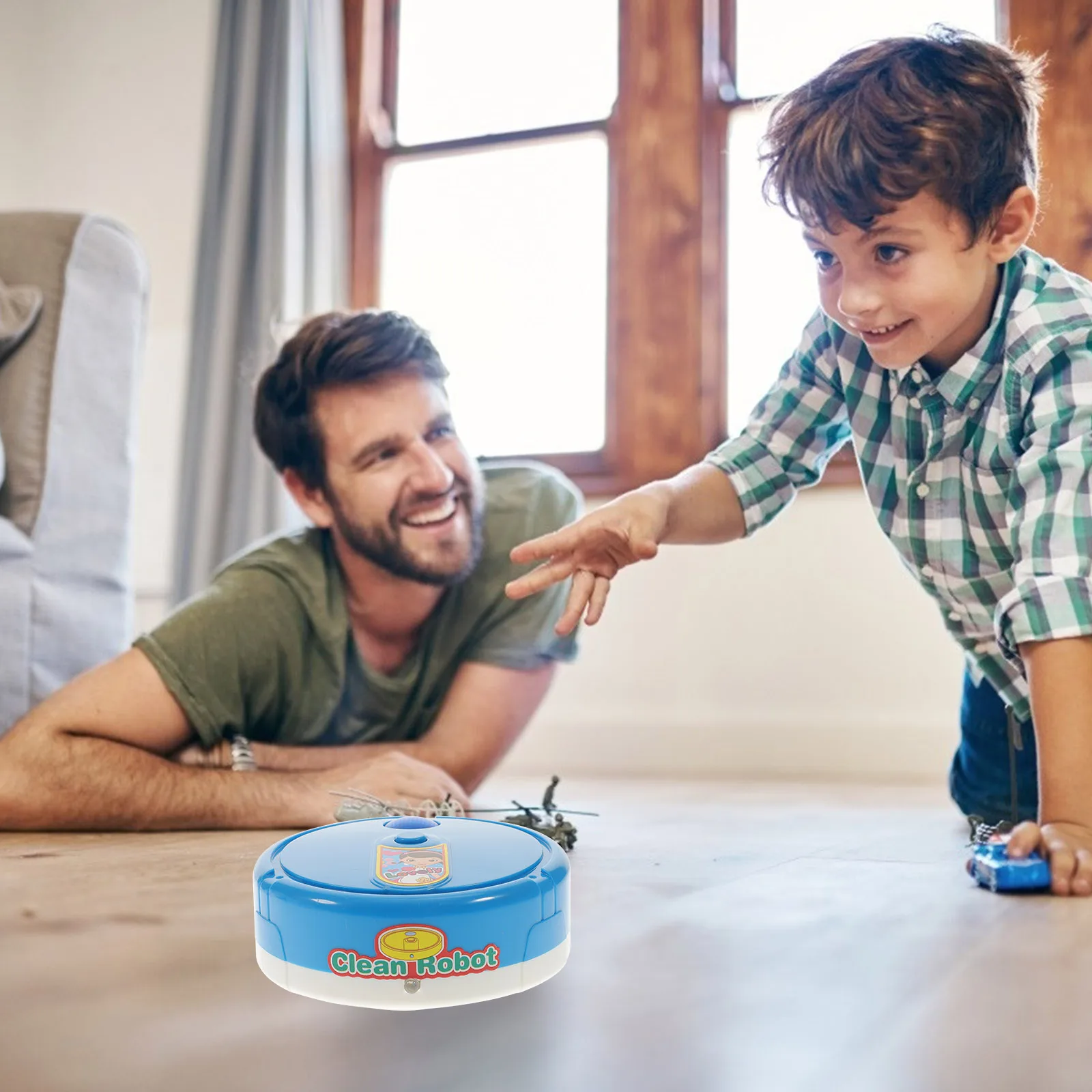 Electric Cleaning Robot Toy Mini Vacuum Cleaner Sweeping Machine Children Pretend Play Appliance Educational Toys Gifts
