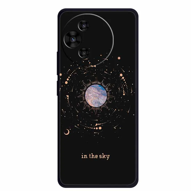 Luxury TPU Soft Silicone Back Cover with Floral and Love Design
