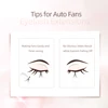 NAGARAKU Easy Fanning Eyelashes Makeup Easy Fans Wires Extension Bloom Auto Fans Eyelash Mega Volume Lashes Quality Natural