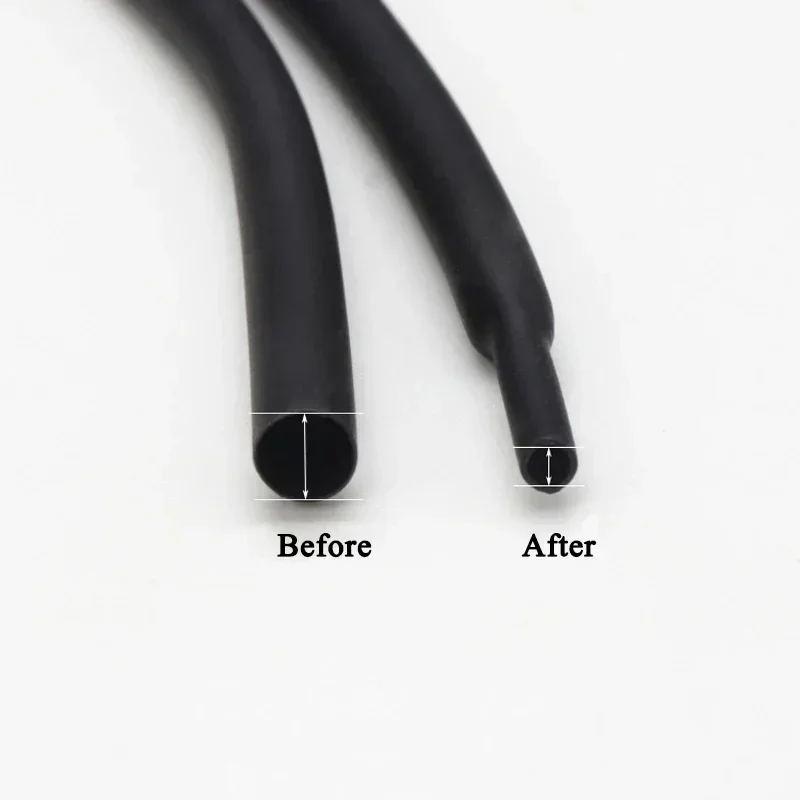 2:1 Heat Shrink Tubing Dia 1 2 3 4 5 6 7 8 9 10 12 14 16 20 25 30 40 50 mm Thermoresistant Sleeve Polyolefin Cable Repair Tube image 11