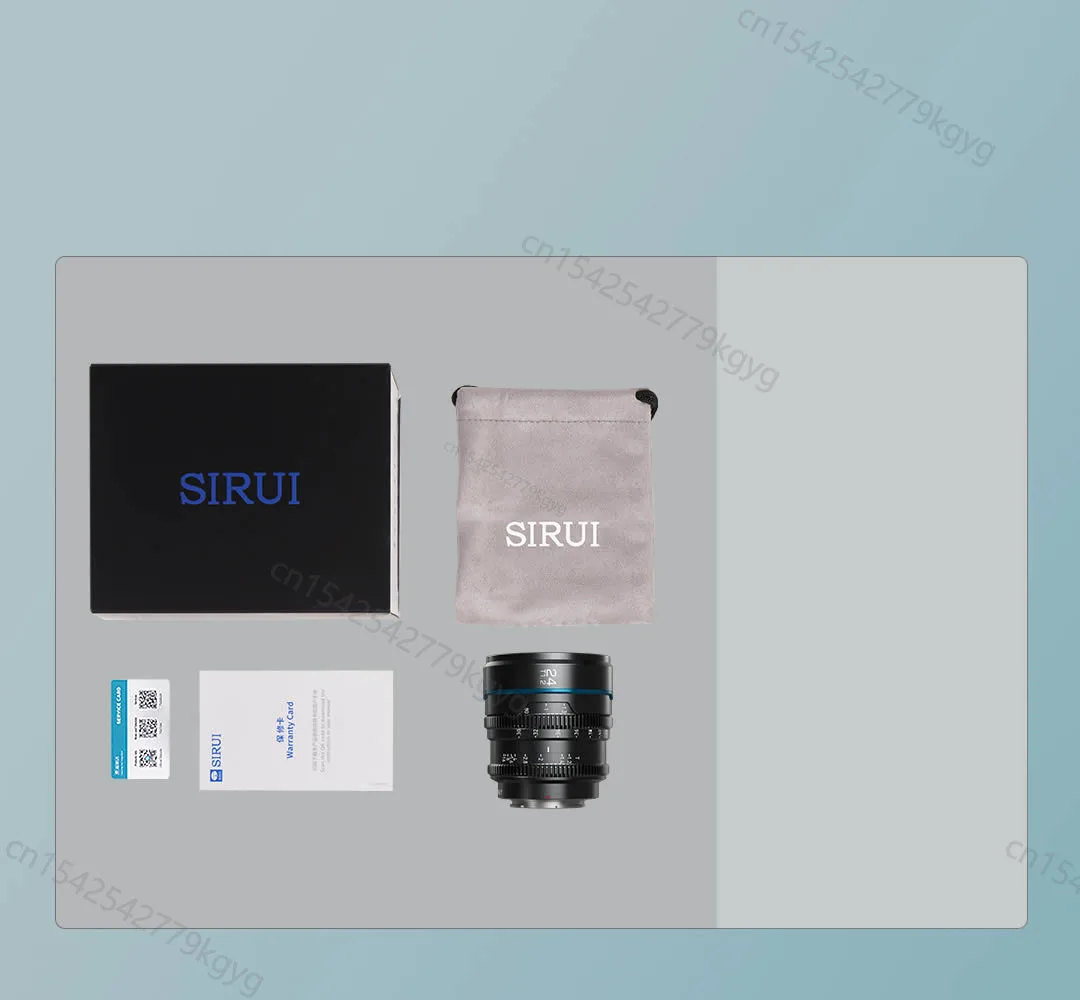 Camera lens SIRUI Night Walker 24mm 35mm 55mm T1.2 S35 Cine For Sony E Fuji X Canon RF Red komodo RF Lumix MFT M4/3 Mount Cameras