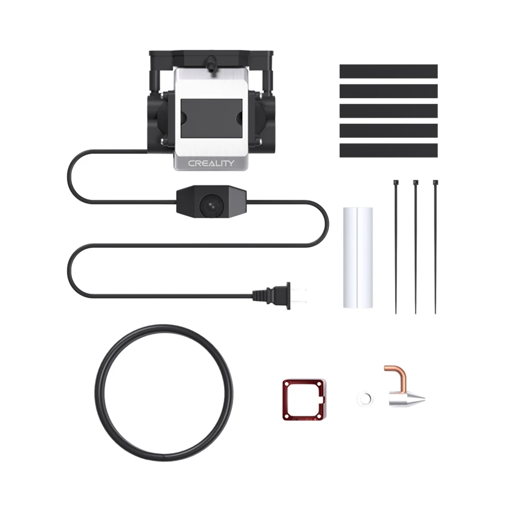 Crialidade-cr-laser Falcon Air Assist Kit Acessórios Upgrade Forte Fluxo de ar Sopra Trabalho Puro Baixo Ruído 3d Novo 10w - Imagem 3