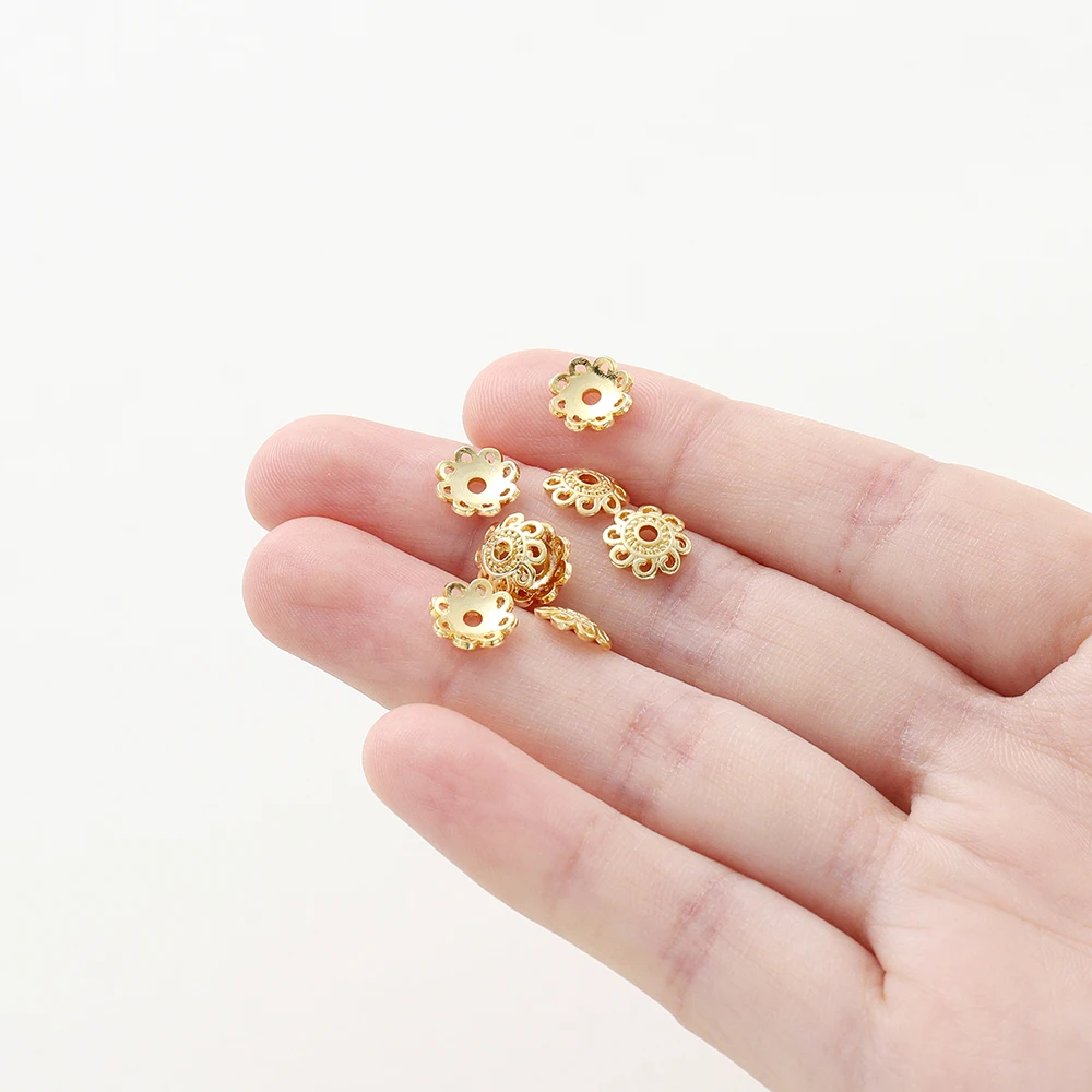 Рисунок 3 - латунные шапочки для бусин