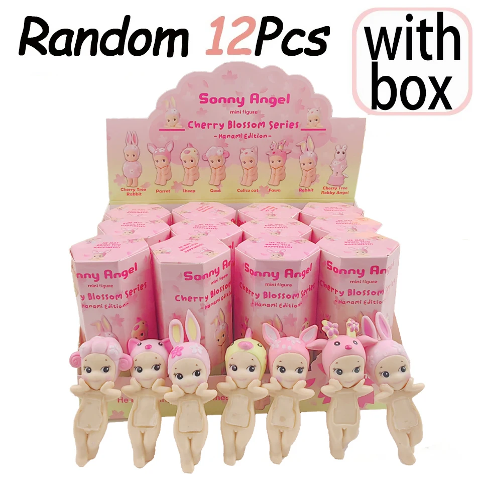 New Hot selling Sonnes Angels Cherry Blossom Series Anime Figures Ornaments Dolls Fans Children Gift Random