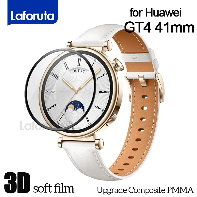 2 5d screen protector for huawei watch gt4 41mm 46mm tempered glass protection for huawei watch gt 4 anti scratch glass film Screen Protector for Huawei Watch GT 4 41mm No Glass for HUAWEI WATCH GT4 41MM Tempered Protection Film Smartwatch Accessories