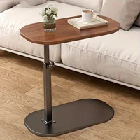 Station de travail multifonctionnelle pour petit espace, bureau d'ordinateur, table de chevet pliable, table d'appoint réglable pour ordinateur portable, bureau à domicile, table à thé 1