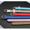 Colorful 10pcs 10mm Wide Copy Leather Wristband 10mm x 210mm PU Bracelet fit 10mm Slide Letter Charms 6