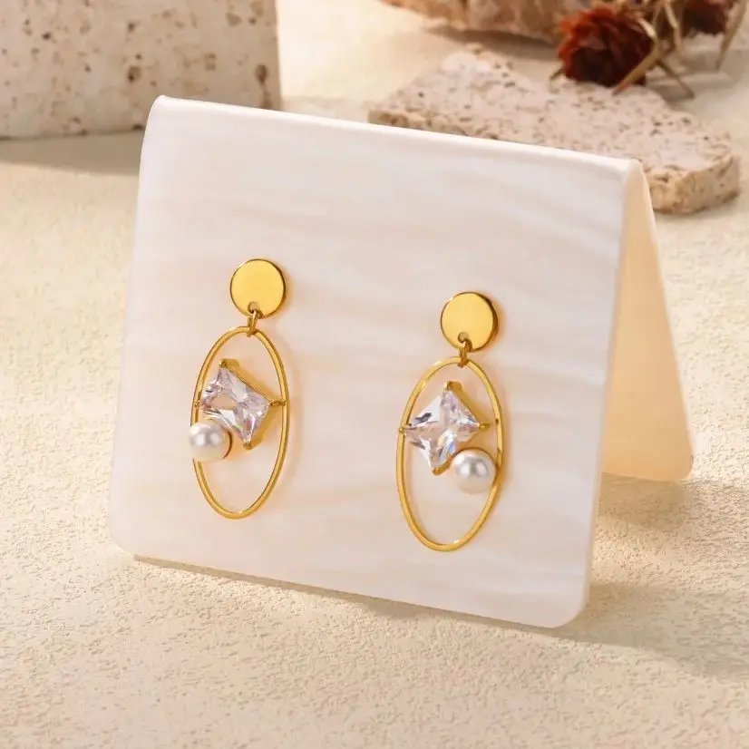 Zircon Earrings For Women
