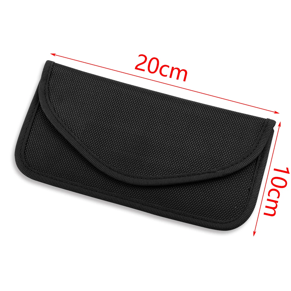 Portable RFID Blocking Faraday Pouch - Keyless Car Signal Protector