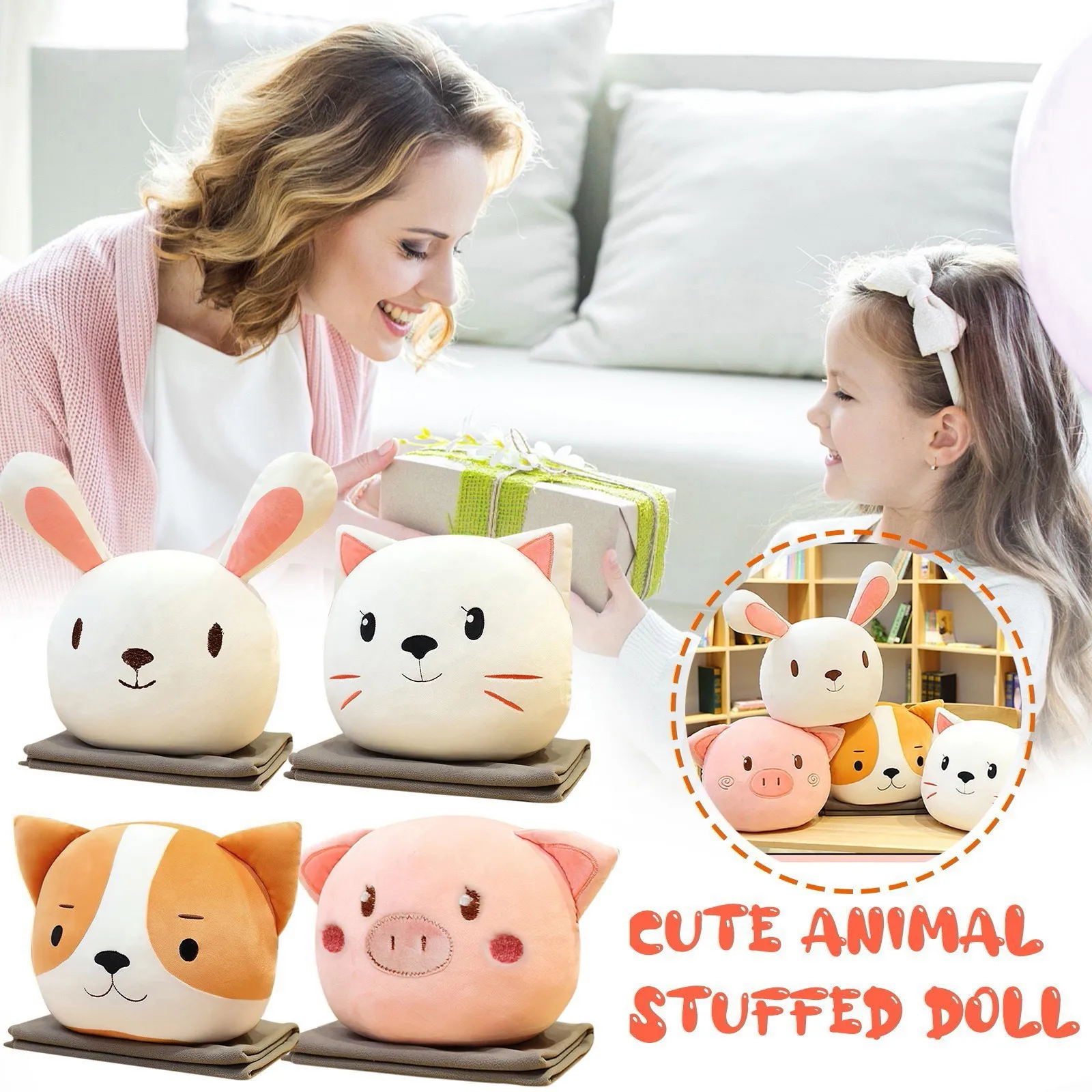 

Soft Friends Animal And Dolls Toys Stuffed Plush Special For Children Gifts Plush toy Educational Toys For Children