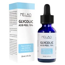 

Glycolic Acid Peel 70% Shrink Pores Face Serum Anti Wrinkle Whitening Essence Oil Control Brighten Removal Acne Facial Skin Care