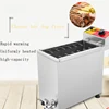 Cheese Hot Dog Sticks Fryer Commercial Large Capacity Electric Deep Korean Corn Dog Fryer Machine 220V/110V 6