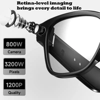 Smart Glasses With 8M HD camera 1200P anti-shake HD video AI intelligent voice assistant Real-time translation Object recognion - Image 2