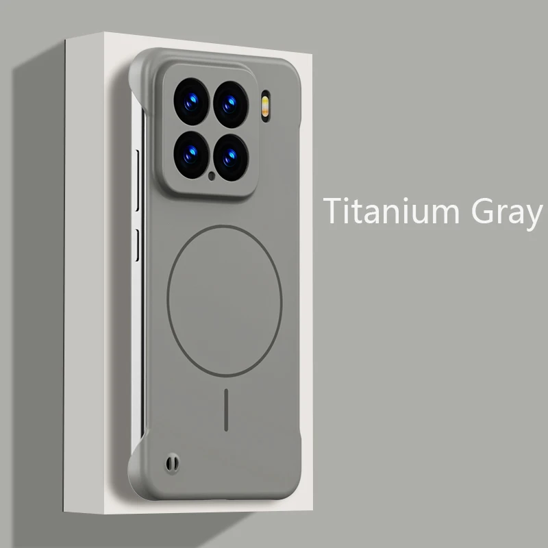 Enhanced Magnetic Case | Ultra Thin Frameless Design with Wireless Charging Capability