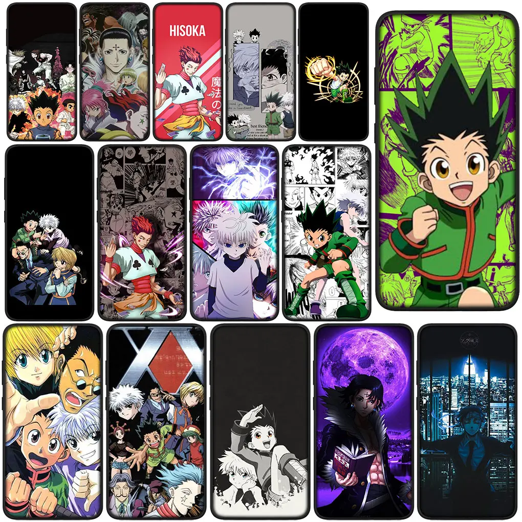 Gon Freecss Hunter X Hunter Killua Hisoka Custodia Per Telefono Per Xiaomi Poco X3 Nfc X4 M2 M3 M4 Pro M5 F3 X2 C40 Gt Custodia Morbida