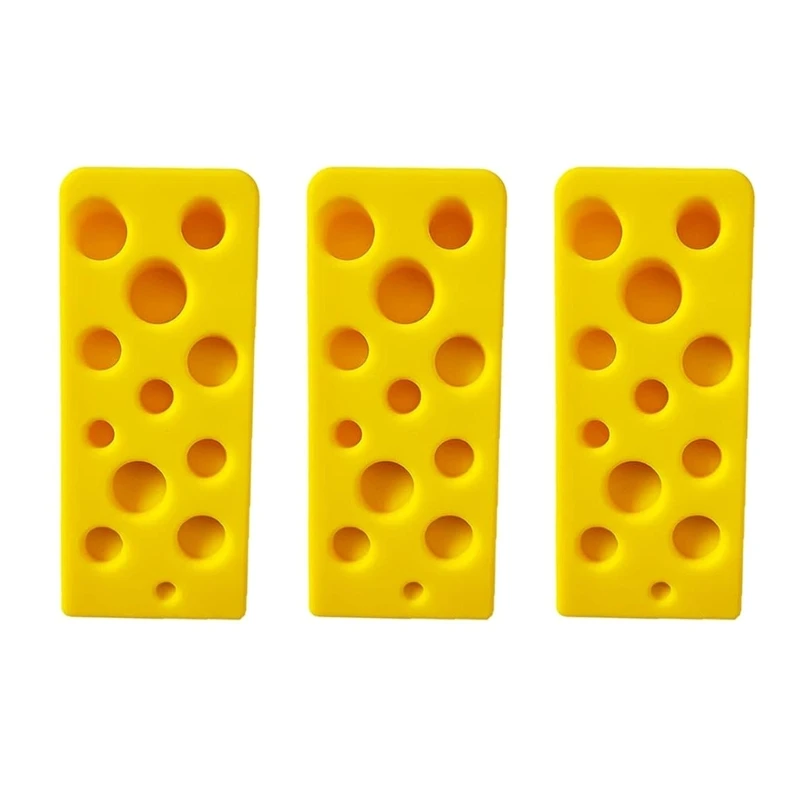 Cheese door stops Door stop Silicone stops Heavy duty wedges For HOME FLOOR 3 Pack door stopper