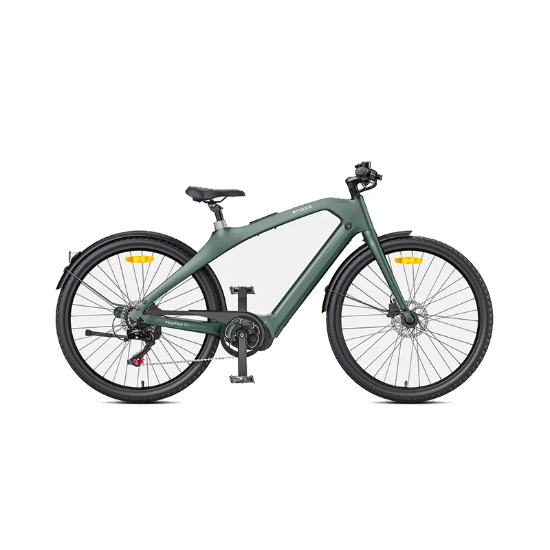 Engwe N1 PRO Bici Elettrica 36V 10Ah 360Wh 700*42C Pneumatici a Raggi In Fibra di Carbonio Città E-bike Freno Olio Idraulico Bicicletta - immagine 4