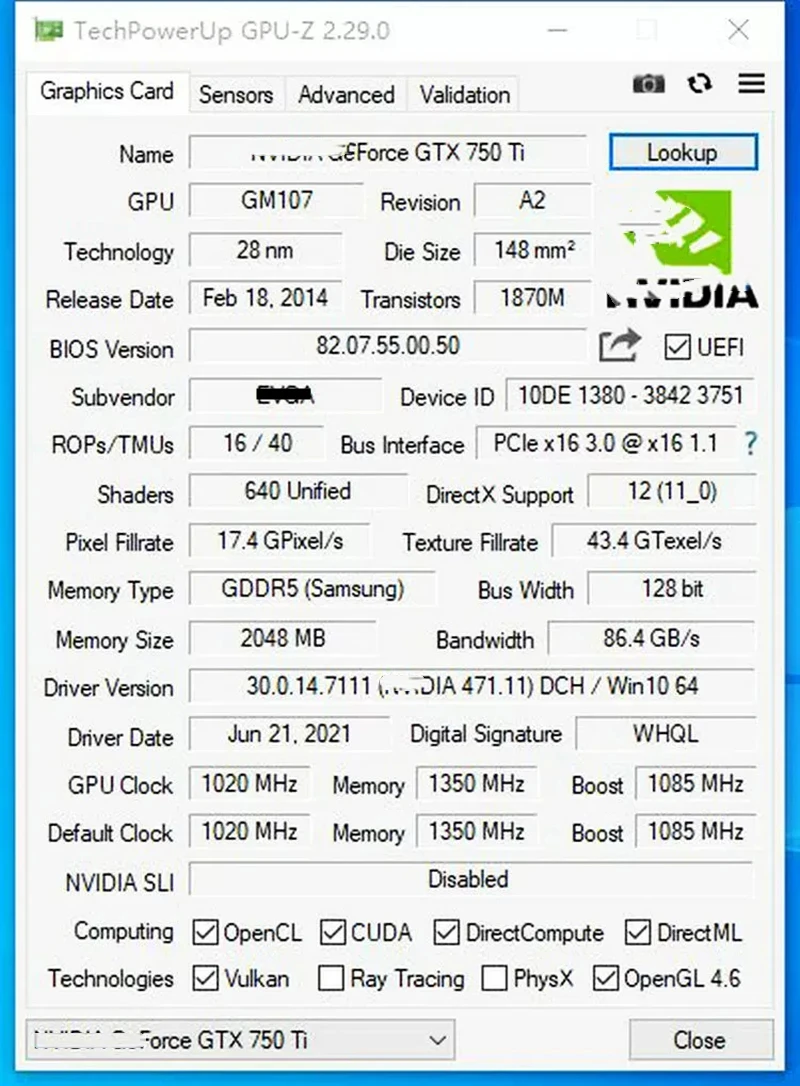 Msi Gtx Gtx 750 Ti Vs 1050 Gtx 750 Ti Vs 1050 2gb MSI GT 1030