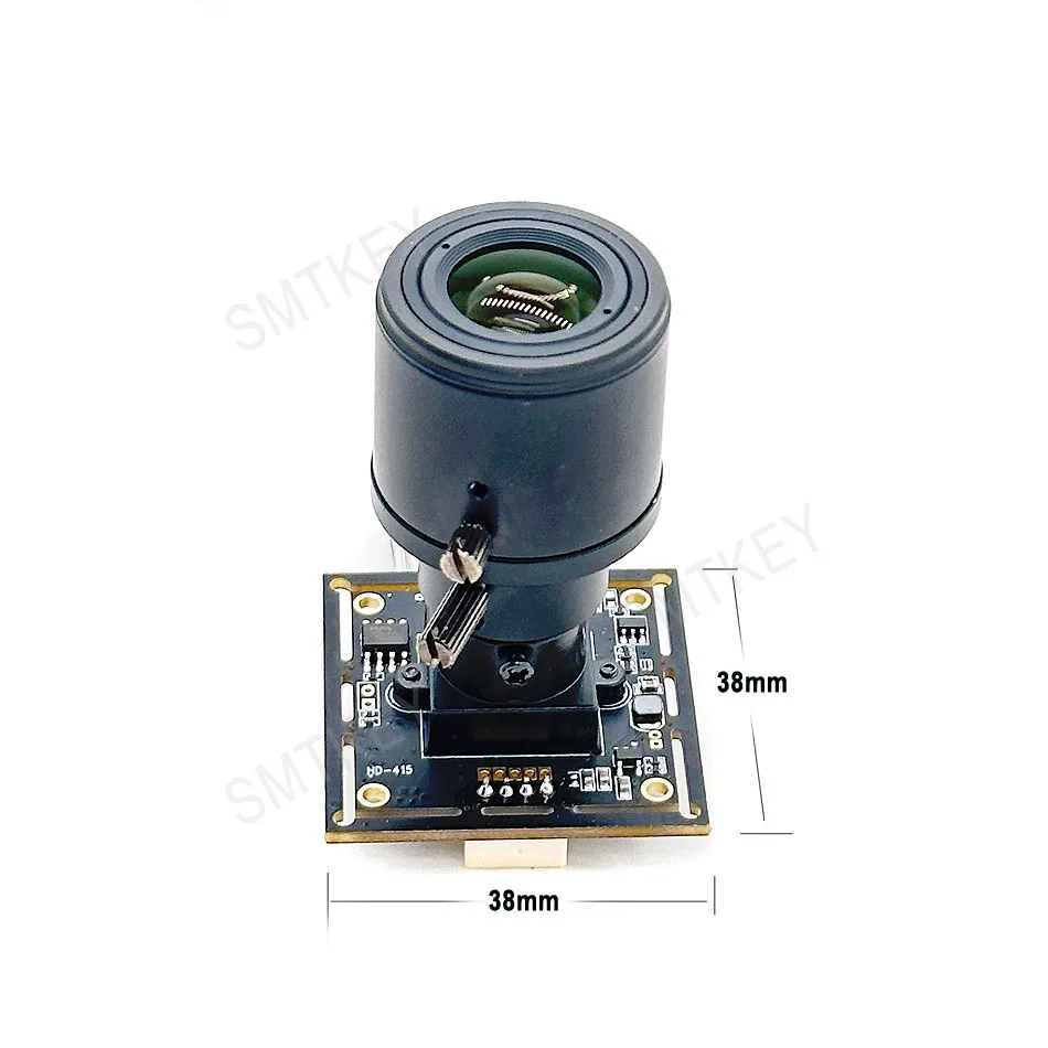 4K IMX415 2.8-12mm Lens with USB 2.0 Camera Module 60FPS in 1920*1080 or 30FPS 3840 * 2160 MJPEG YUV2 PCBA USB WebCam Camera