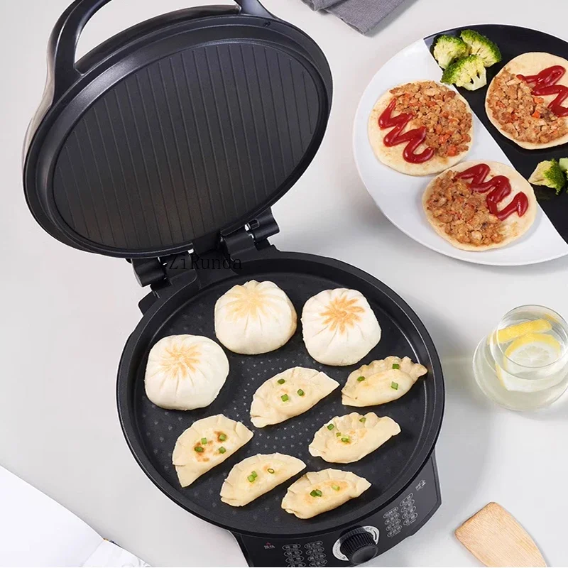 Household Electric Baking Pan Intelligent Crepe Maker Double-sided Heating Pancake Machine padella pancake 4