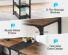 Tribesigns 90.55'' 2 Person Desk with Storage Shelves, Double Computer Desk with Spacious Desktop, Extra Long Study Writing Tabl 5