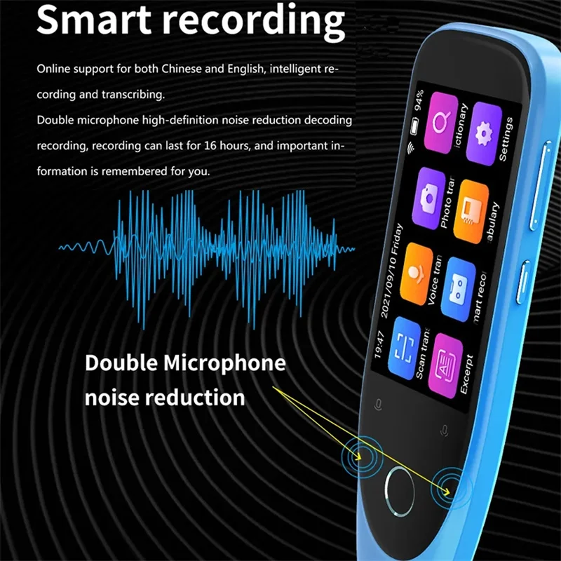 Smart Translator Pen S50 Photo Offline + WIFI Real Time Translation Scanner Text Scanning Reading Translate Dictionary