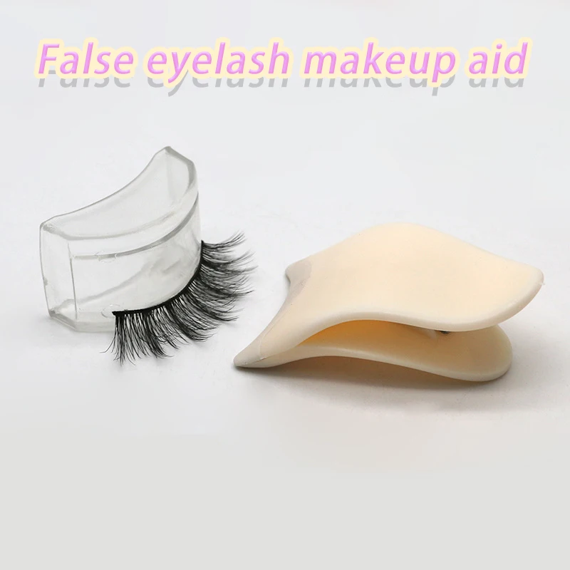 

Paste False Eyelash Beauty Tools Mini Portable Fake Eyelash Applicator Tweezers Eyelashes Clip Aids Lashes Curler Makeup Tool