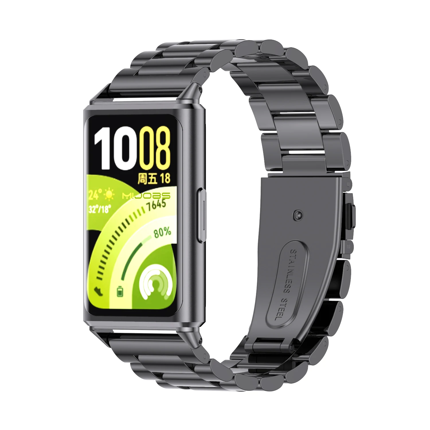 Premium Metal Wristband for Smart Fitness Tracker - Durable and Stylish Strap Accessory