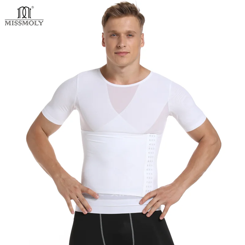 Men's Slimming Body Shaper Girdle Stomach Shapewear Waist Shaper Tummy Tuck  Belt