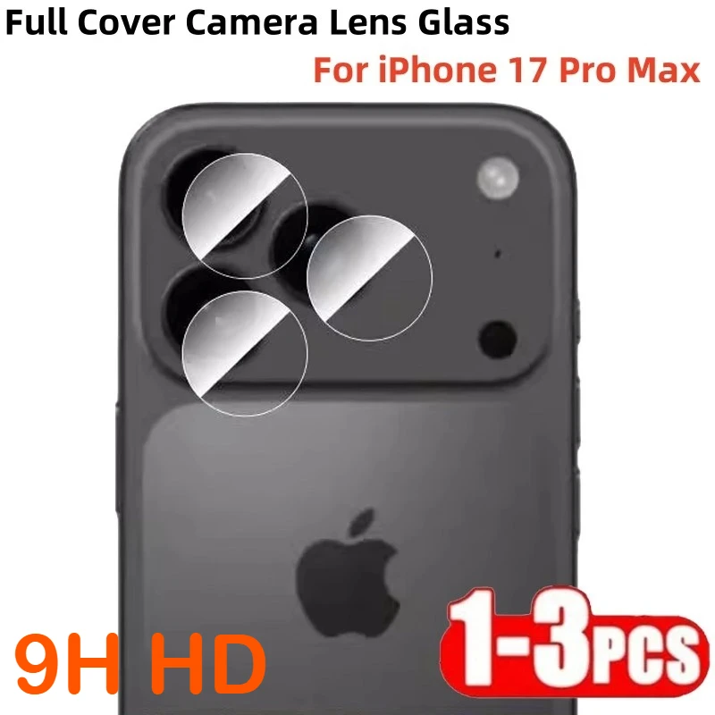 Ultra HD 9H Camera Lens Glass Protector - Anti-Scratch Full Cover