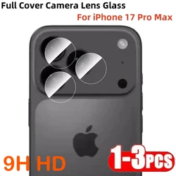 Ultra HD 9H Camera Lens Glass Protector - Anti - Scratch Full Cover - 3 Pieces (For iPhone 16)