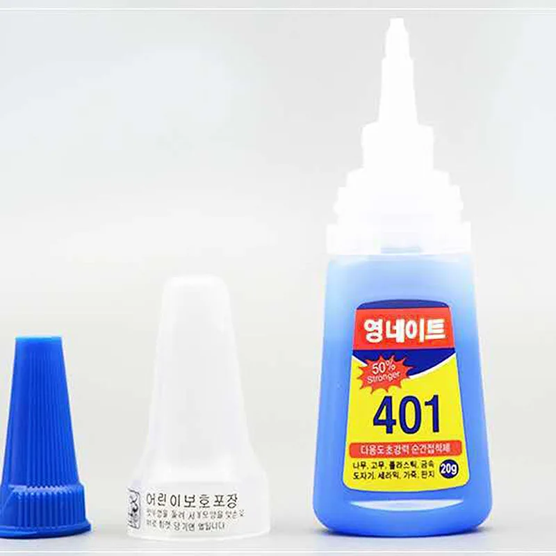 401 Glue Instant Fast Adhesive Bottle Stronger Super Glue MultiPurpose