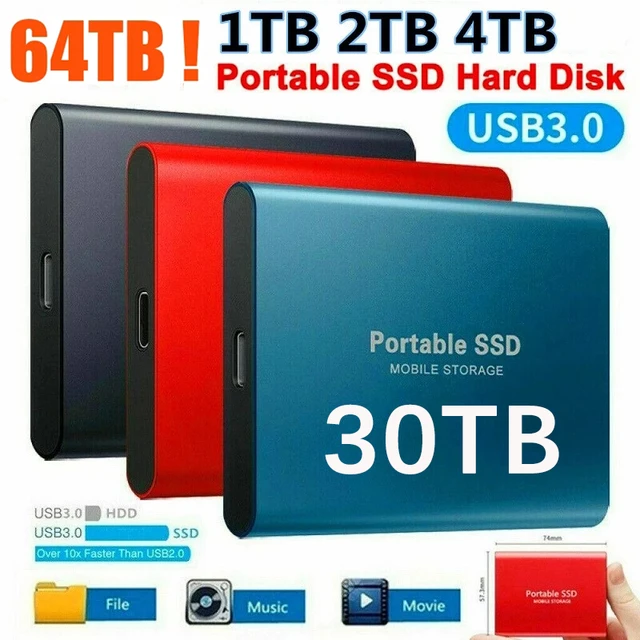 2023 Portable Disco Duro Externo USB Type-C M.2 SSD Hard Drive 500GB 1TB 2TB Flash Drive 8TB Hard Disks for Laptops _ - AliExpress Mobile