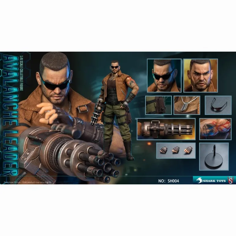 Goods in Stock 100% Original SHARKTOYS SH004 Barrett 1/6