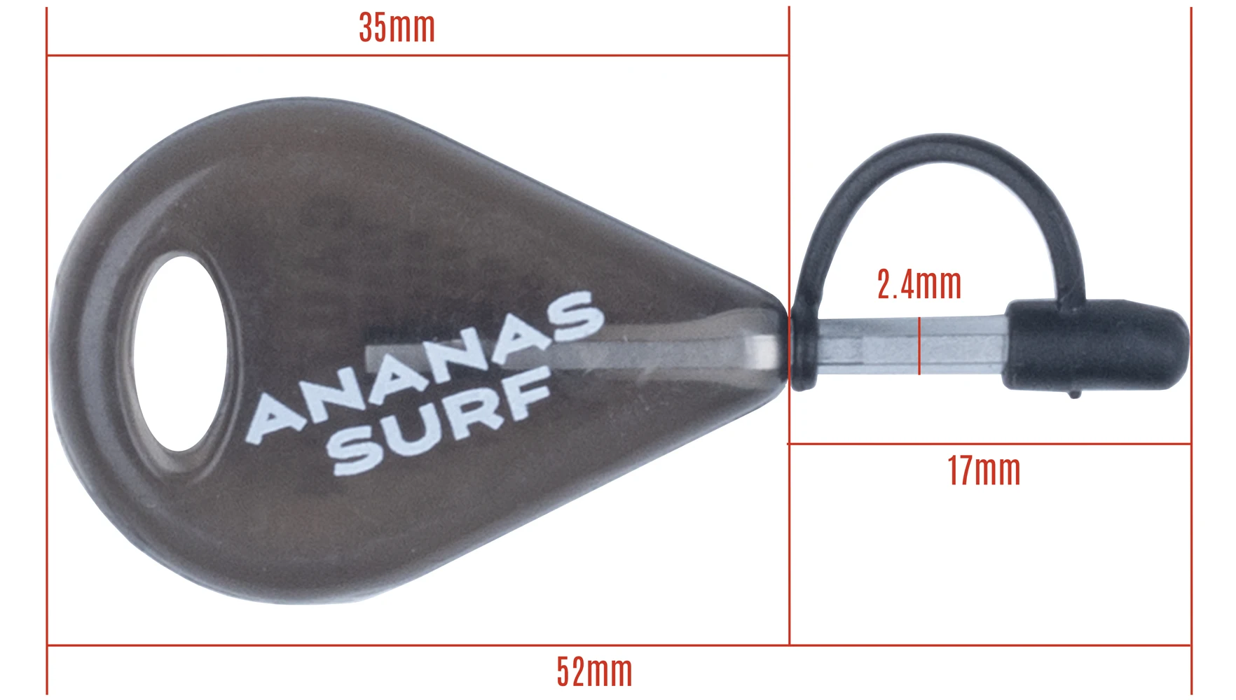 Sports accessory Ananas Surf Fin Key Fins Leash Cuff Screw Screwdriver Surfboard SUP Fin Key Water Sports