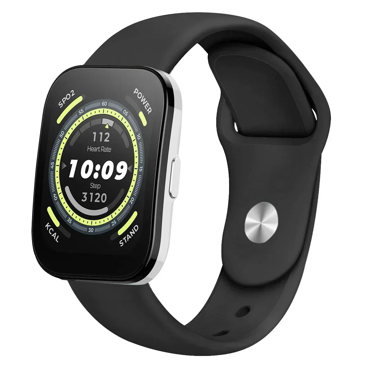 Sport Silicone Watch Band, 20/22mm, Premium Replacement Strap