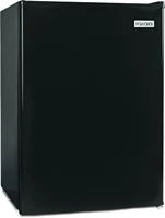 2.6 Cu.Ft. Compact Refrigerator with Freezer, 2 Shelfs, Perfect for Homes, Offices, Dorms, Black 1