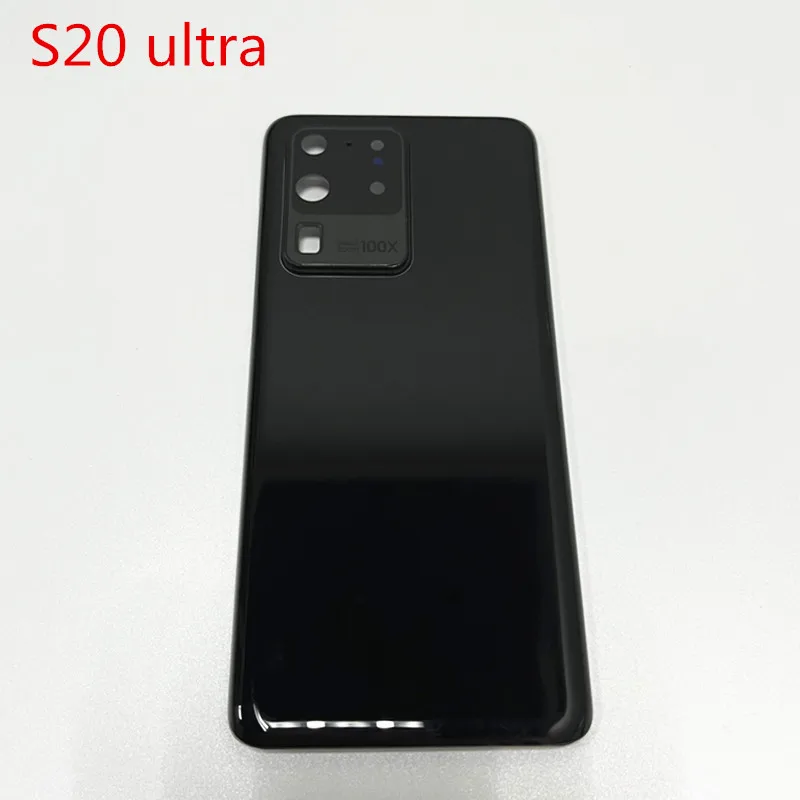 Новинка для Samsung Galaxy S20 S20U S20Plus S20 + запасные части для замены + задняя крышка для объектива камеры стеклянный корпус