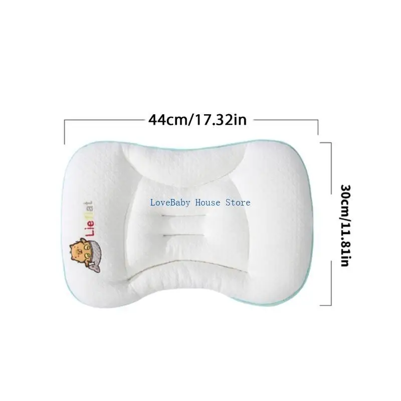 BX0D  수면 베개 1-7세 어린이를 위한 부드러운 오목 베개 지원 보장