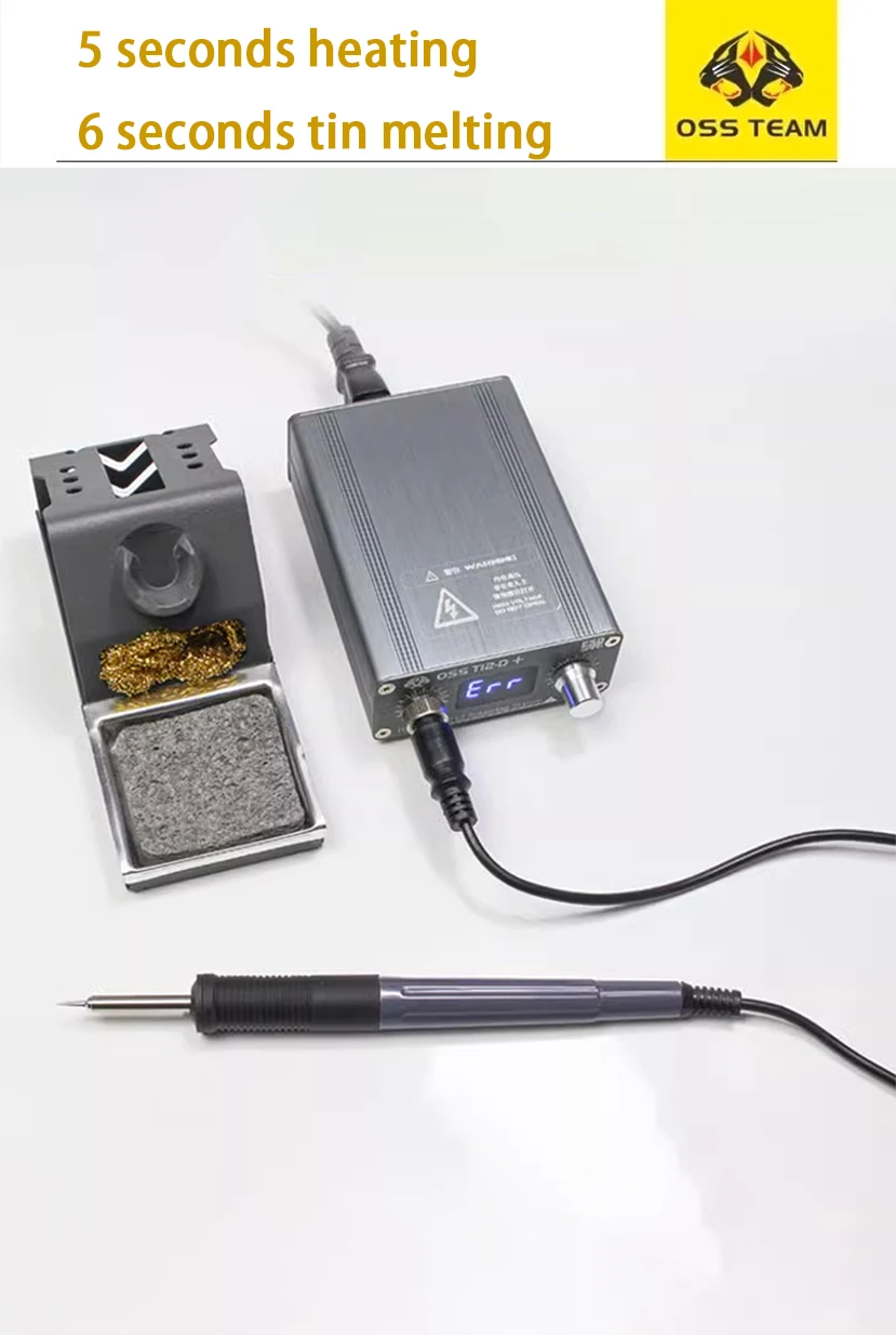 OSS T12-D PLUS Soldering Station For Mobile Phone Motherboard Repair With T12 Ti