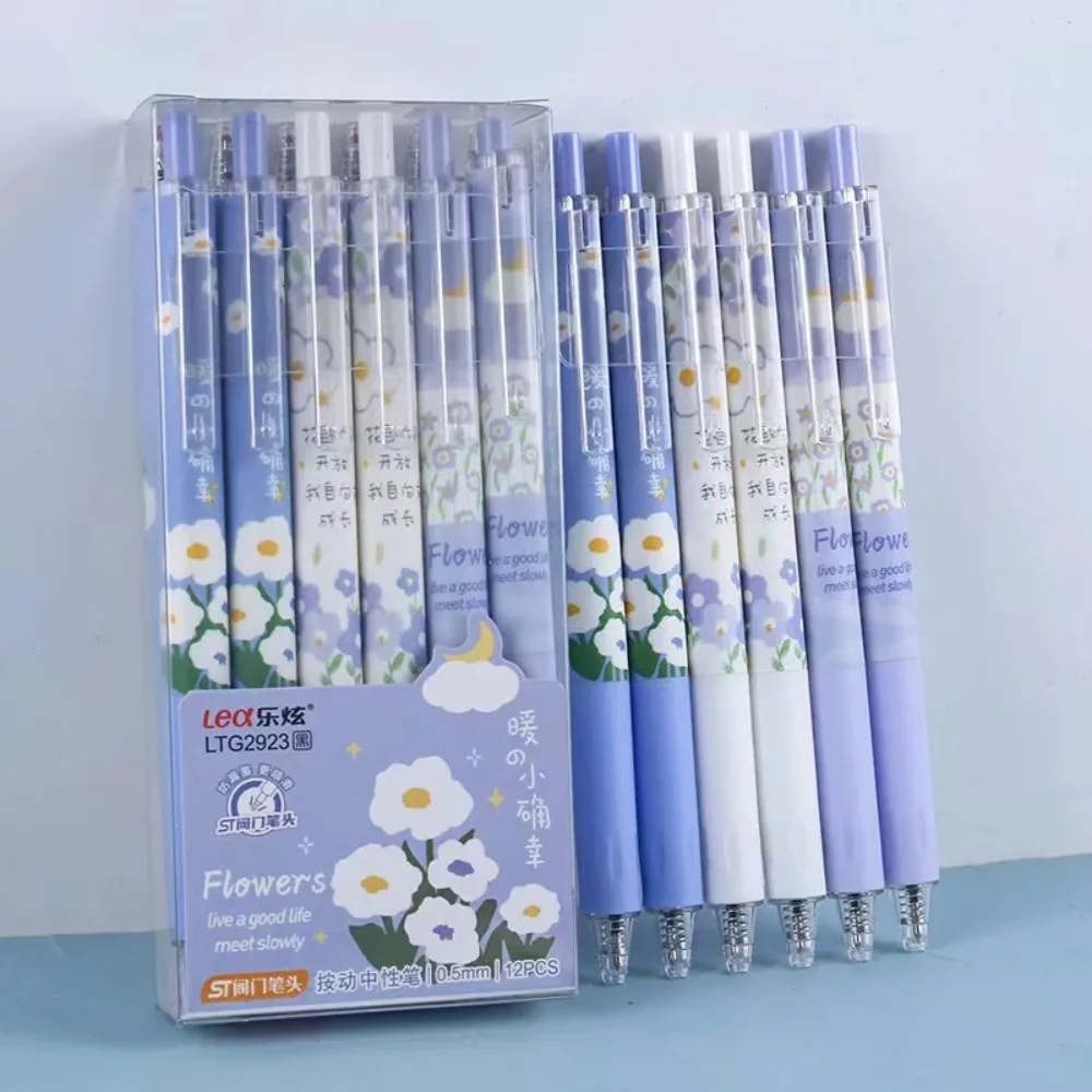 

Пластмассовые гелевые ручки, износостойкие, нетоксичные, нейтральные ручки, большой емкости, тип пуш 0,5 мм, тонкая точка, черная фоторучка