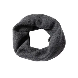 100% Cashmere Neck For Autumn And Winter New Women's Solid Color Warm Scarf With Thick Bib Head Knitted Neck Cover